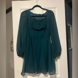 Green SHEIN dress